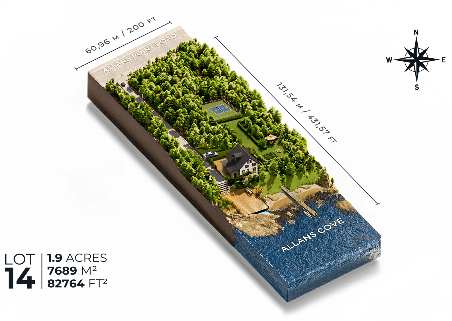 3D rendering of RETRAITE DE LUXE