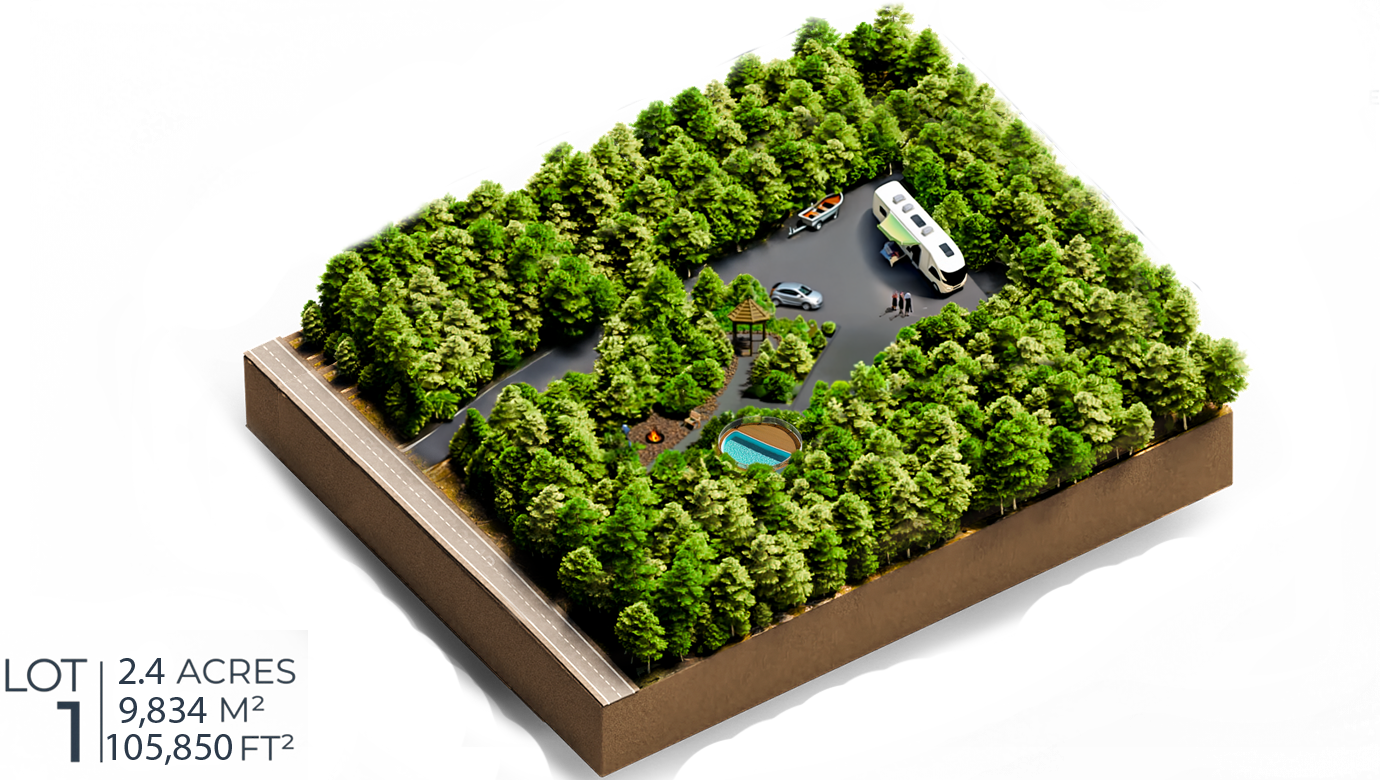 3D rendering of RV