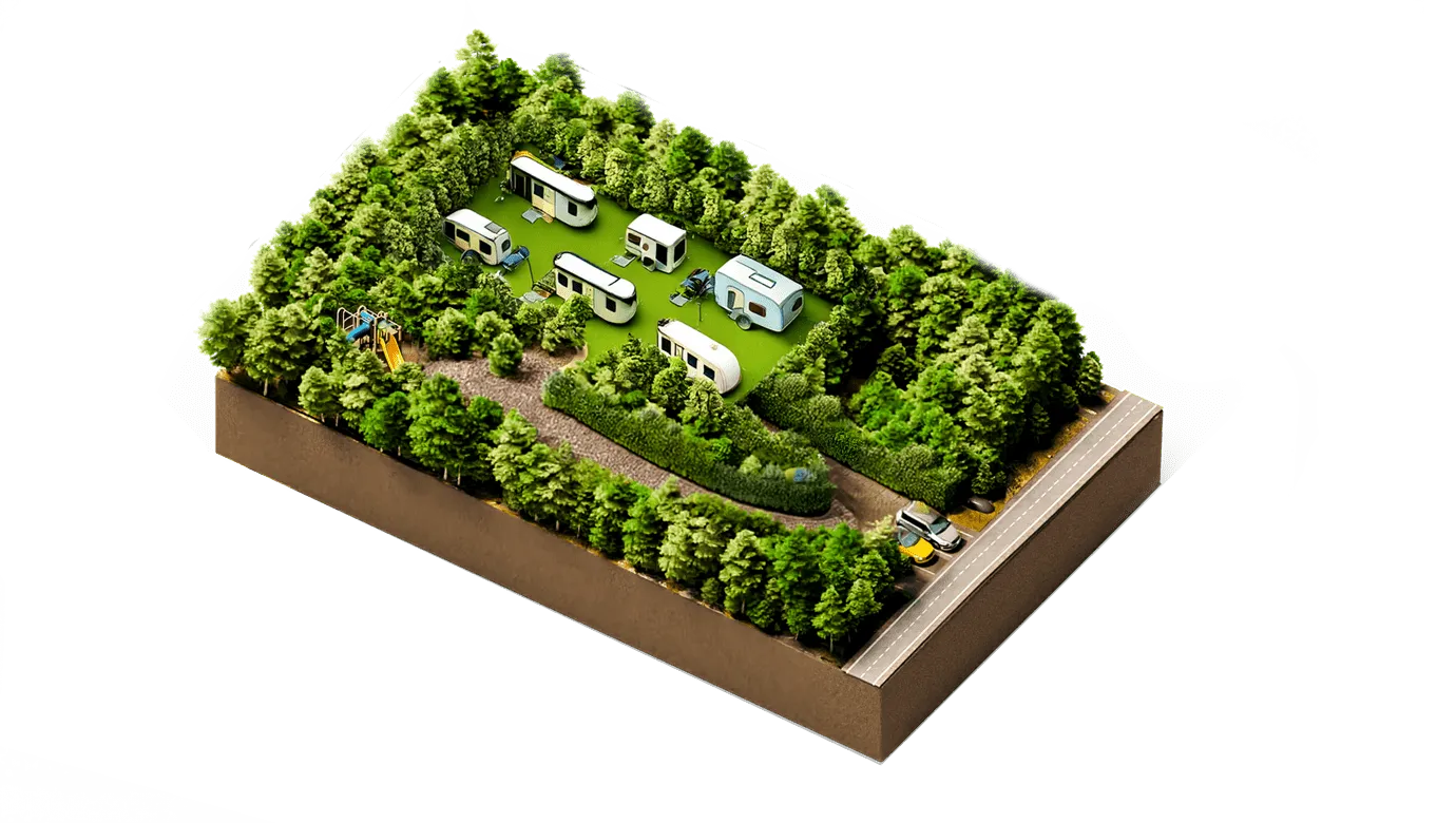 3D rendering of Parc RV