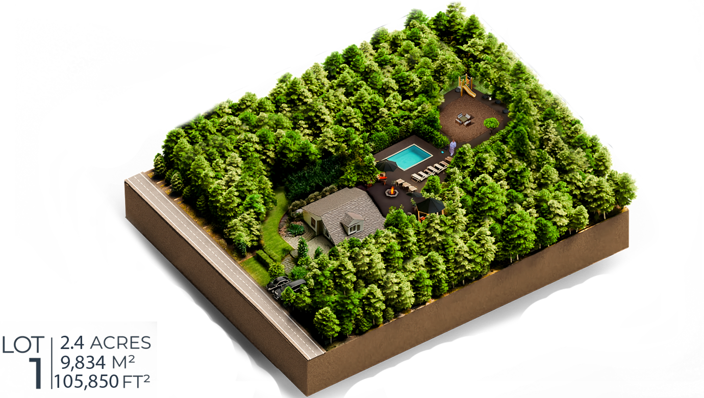 3D rendering of Traditional